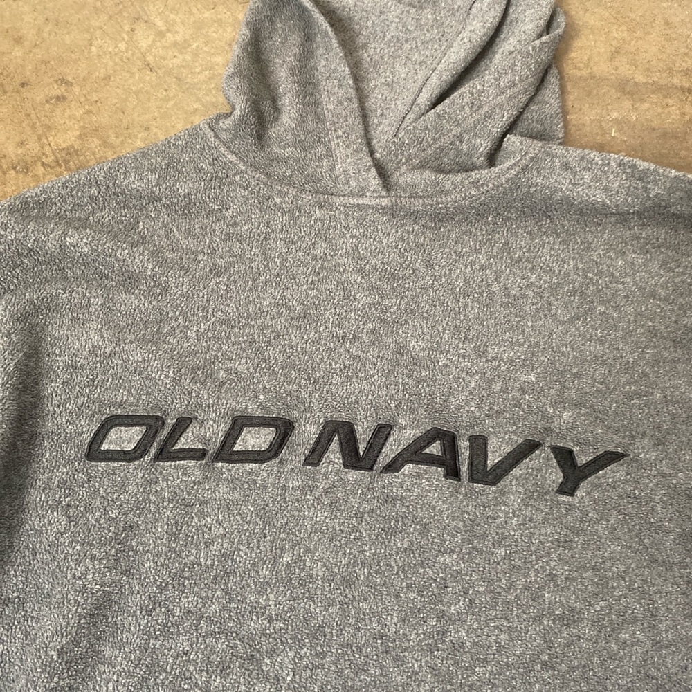 Old Navy Gray Sweatshirt Hoodie